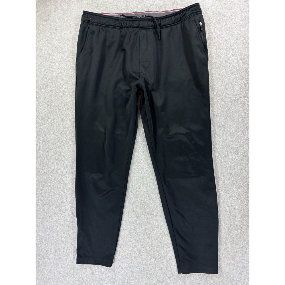 FourLaps‎ Performance Training Running Jogger Pants (Men's Large) Black -